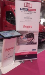 Stand Ifopse au salon Préventica